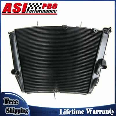 Aluminum Radiator Fits SUZUKI GSXR600 GSXR750 2006-2015 GSX R600 2006-2009 ASI - Image 1 of 4