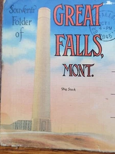 Carpeta de recuerdo vintage Great Falls Montana MT - ENVÍO GRATUITO* #14 - Imagen 1 de 7