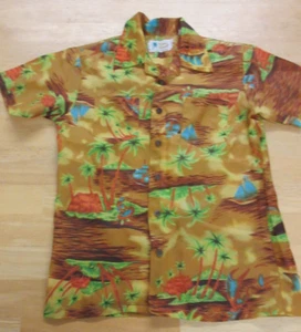 Kona Koast Hawaiian Shirt / Islands / Aloha / Palm Trees Boy's Size Large - Picture 1 of 3