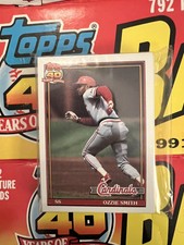 St. Louis Cardinals 1991 Topps Team Set 29 Cards Ozzie Smith Lee Smith HOF
