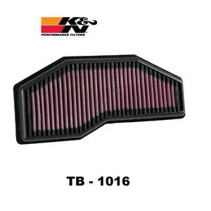 TRIUMPH SPEED TRIPLE 1050 2016 - 2021 - R - RS - S - FILTRO DE AIRE K&N *VER NOTAS* - Imagen 1 de 3