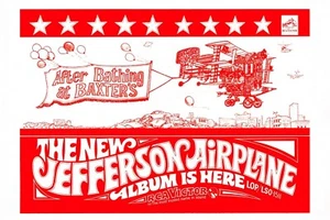 Lote de (9) Carteles Promocionales Reproducción Avión Jimi Hendrix Jefferson 13 x 19 - Imagen 1 de 9