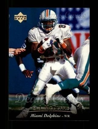 1995 Upper Deck #75 O.J. McDuffie Dolphins Penn St 8 - NM/MT - Image 1 of 1