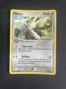 Vibrava ~ 46/92 ~ umgekehrter gestempelter Holo ~ LEGENDENMACHER ~ Pokémonkarte MP - Bild 1 von 11