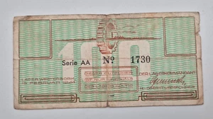 Concentration Camp "Westerbork" Netherlands 1944 100 CENT WITHOUT WATERMARK - Picture 1 of 2