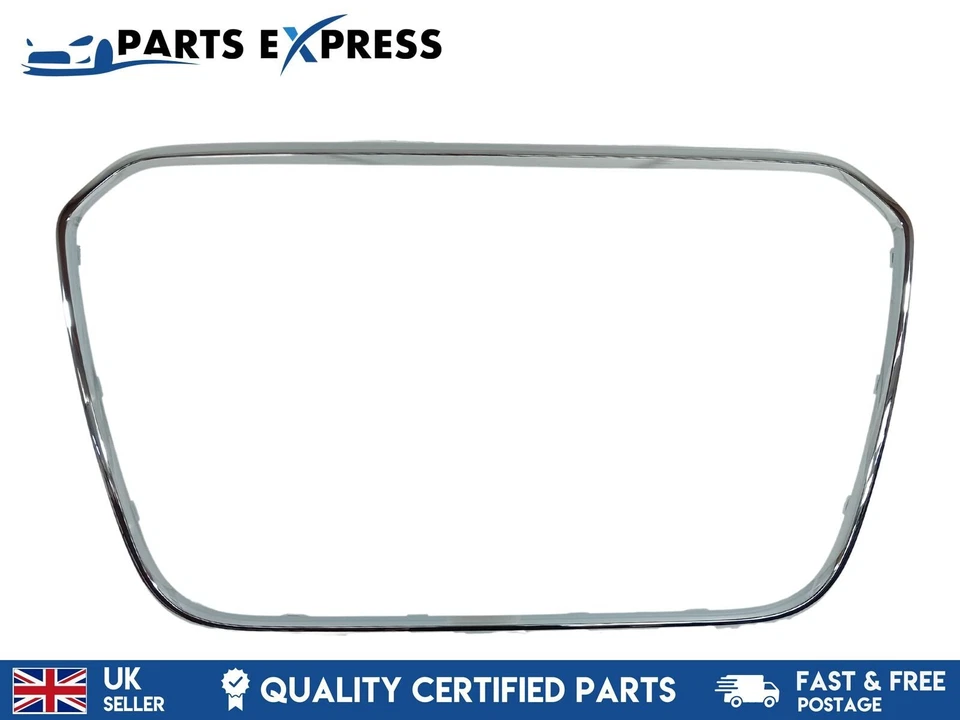 PARTS EXPRESS PER AUDI A1 2010-2014 SE & S LINE GRIGLIA PRINCIPALE ANTERIORE ESTERNA CROMATA NUOVA