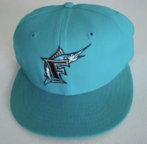 NEW Unisex New Era MLB Florida Marlins Throwback Baseball Cap Hat Size 7 1/8 - Picture 1 of 5