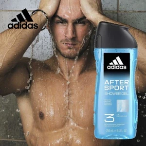 ADIDAS AFTER SPORT 3in1 Hydrating Shower Gel 250ml / 8 oz FREE SHIPPING - Picture 1 of 5