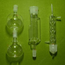 500ml Soxhlet Extractor,condenser,Pumping tube and Flat flask,24/40,45/50