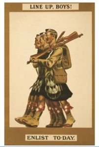 Poster - Line Up Boys - Melden Sie sich noch heute an! - KOSTENLOSER VERSAND!! - Bild 1 von 1