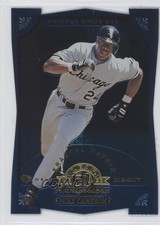 1998 Leaf Fractal Matrix Die-Cut Diamond-Axis Promos /50 Mike Cameron #75