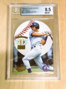 1995 Action Packed 24K Gold Franchise Gems #6G DEREK JETER RC - BGS 8.5 NM-MT+ - Picture 1 of 2