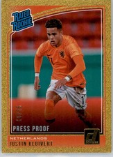 2018-19 Panini Donruss GOLD Press Proof Parallel Soccer Cards Pick From List