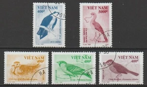1995 Vietnam Stamps Birds Collection Scott # 2591-2595 Cto NH - Picture 1 of 1