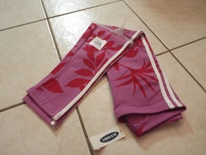 Girl purple red cotton stretch crop length leggings size L 10-12 Old Navy NWT - Picture 1 of 8