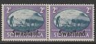Swaziland 1946 Victory 2D With Spot On Hill R 7/3 Sg 40 Mnh.