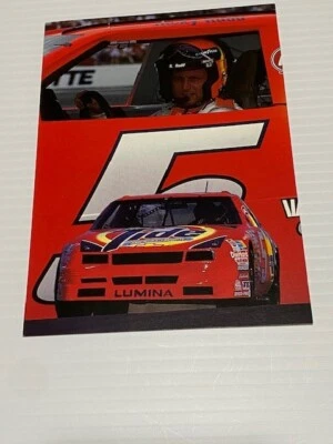 Postal/folleto vintage 1992 Ricky Rudd Nascar Foto 1 de 2