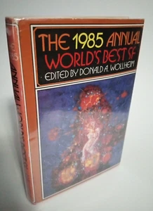 The 1985 Annual Worlds Best SF HC DJ BCE Donald A Wollheim DAW - Picture 1 of 4