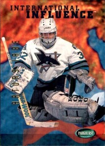 1995-96 Parkhurst International #251 Arturs Irbe SAN JOSE SHARKS