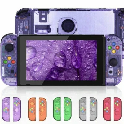CUSTODIA PROTETTIVA CASE JOYCON CONSOLE NINTENDO SWITCH SCRIVI PER SCELTA COLORE - Immagine 1 di 4