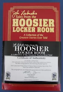 Tales from the Indiana Hoosiers Locker Room Hardback Book Autographed ~ New! - Picture 1 of 7