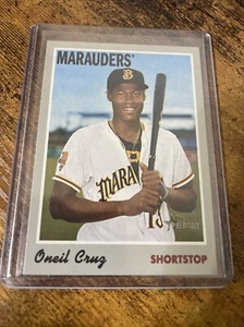 Oneil Cruz 2019 Topps Heritage Minor League Edition - #96 (RC) Pirates - Picture 1 of 2