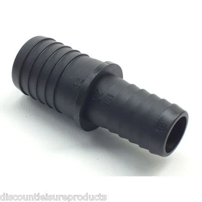 DISCOUNT LEISURE Riduttore tubo flessibile per laghetto 32 mm-25 mm tubo da 1,25" a 1" pollici