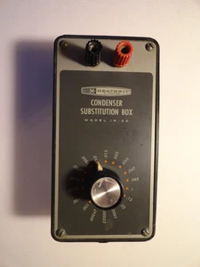 Vintage Heathkit Condenser Substitution Box Model IN-22 - Zdjęcie 1 z 4