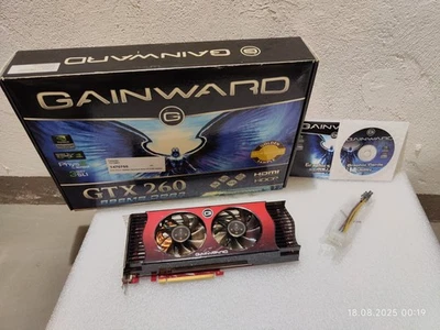 Neu Gainward GeForce GTX 260GS 896mb OVP New Old Stock Sammlerauflösung  - Image 1 of 4