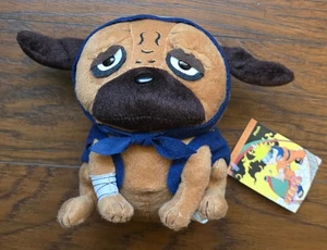 Naruto Dog Pakkun Ninken Pug Plush 6” Stuffed Toy Great Eastern (w/tags, 2002) - Picture 1 of 9