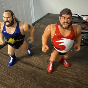 Hasbro WWF Earthquake &Typhoon Vintage Wrestling Figure 1990s Series 3 - Picture 1 of 11