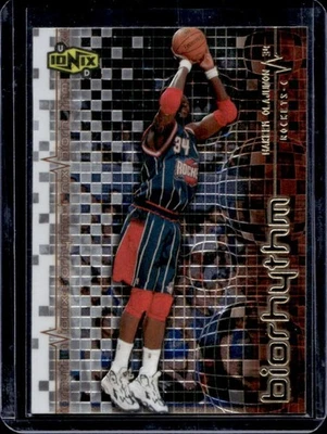 1999-00 Upper Deck Ionix Hakeem Olajuwon BIOrhythm #B6 Rockets - Image 1 of 2