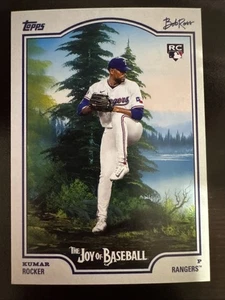 2025 Topps X Bob Ross La alegría del béisbol - Kumar Rocker - Imagen 1 de 2