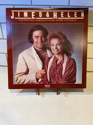 Jim Ed & Helen You Don't Bring Me Flowers LP 12 Vinyl Record AHL1-3258 VG/VG+ Foto 1 de 2