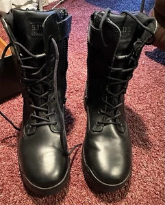 5.11 Tactical 12004 ATAC 8” Storm Black Side Zip Boot Mens Size US 11.5 R - Picture 1 of 7