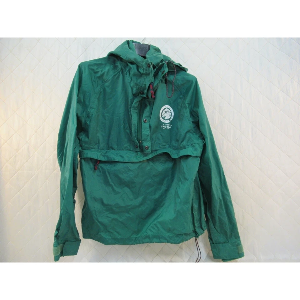 Eastern Mountain Sports EMS Half Zip Jacket Vtg 90s City Vancouver Green Mens S - Image 1 of 4