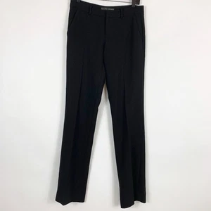 Ralph Lauren Black Label Pants Size 6 100% Wool Women's Trouser Black Straight - Picture 1 of 7