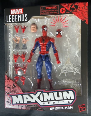 Figura de juguete de acción Hasbro Marvel Legends Spider Man Maximum Series 6 pulgadas Foto 1 de 2