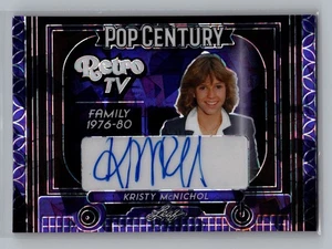 2024 Leaf Metal Pop Century Kristy McNichol Auto SSP /4 #RTV-KMN 10968 - Bild 1 von 2