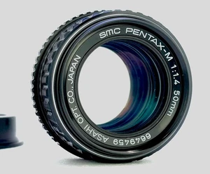 【T NEUWERTIG】Asahi SMC Pentax-M 50mm F1.4 MF Standard Objektiv K Mount Japan #66 - Bild 1 von 16