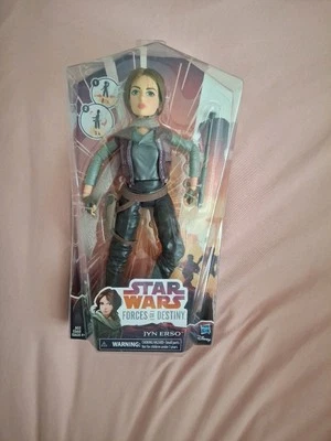 STAR WARS Forces of Destiny "JYN ERSO" Action Figure HASBRO NEW IN BOX - Image 1 of 2