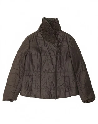 Chaqueta acolchada para mujer ARMANI COLLEZIONI IT 46 grande gris poliéster DV11 Foto 1 de 4