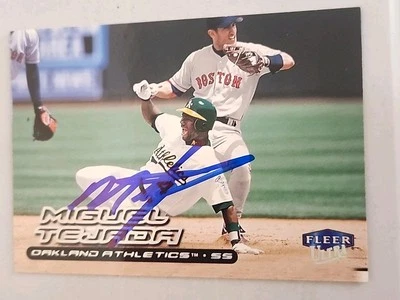 Miguel Tejada Signed 2000 Fleer Ultra -  #54 - Image 1 of 2