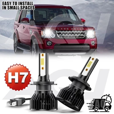 LED Headlight Kit 6000K Bright White High Bulb for Land Rover LR4 2010-2016 - Image 1 of 4