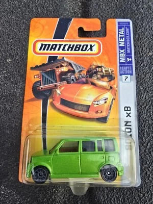 Matchbox Ready For Action MBX Metal #7 Scion Xb 2007 Green  - Image 1 of 3