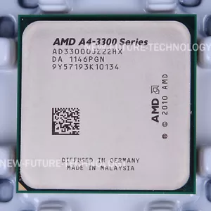 AMD A4-Serie A4-3300 (AD3300OJZ22GX) CPU Prozessor 2,5 GHz Sockel FM1 100% OK - Bild 1 von 1