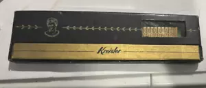 Vintage Kreisler 10kt Gold Filled Watch Band Stainless Steel Back original box - Picture 1 of 8