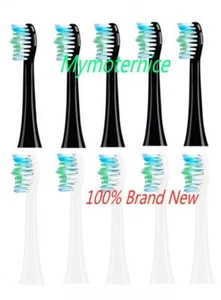 Confezione da 10 testine per spazzolino compatibili con kingheroes C2 PRO MYME10 US - Foto 1 di 1