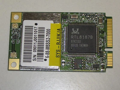 Realtek RTL8187B Mini PCIe Wireless WiFi LAN Card 802.11b/g, WLAN Card - Bild 1 von 2