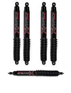 Skyjacker Black MAX Shock w/Steering Stabilizer 1999-04 Ford F250 Super Duty 4WD - Picture 1 of 6